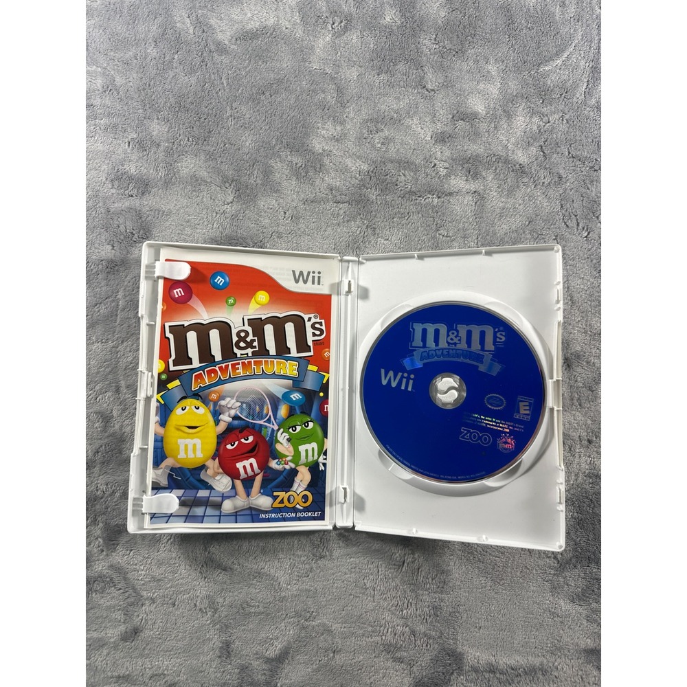 M&M's Adventure Nintendo Wii Game Complete CIB‎ With Manual RVL P R2ME - Picture 2 of 3